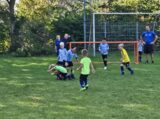 Mini Toernooitje op Sportpark Het Springer met S.K.N.W.K. JO7 en De Jonge Spartaan JO7 (173/174)